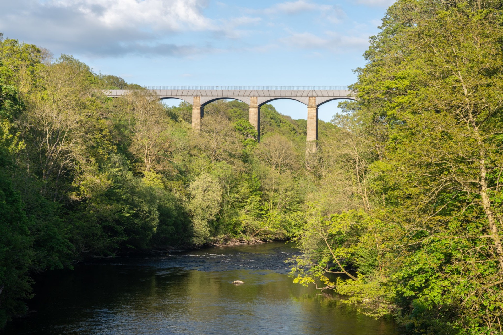 The Pontycysyllte Aqueduct