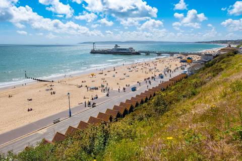 Spend a relaxing day at Bournemouth Beach